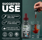 Clean Nutraceuticals Shilajit Drops Liquid with Sea Moss Ashwagandha - 2 Fl Oz - image 6
