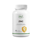 HUJ Zinc Bisglycinate Chelate Capsules for Immune Support - 60 Capsules