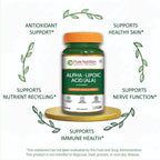 Pure Nutrition Alpha Lipoic Acid 600mg + Vitamin E - 120 Capsules - image 4