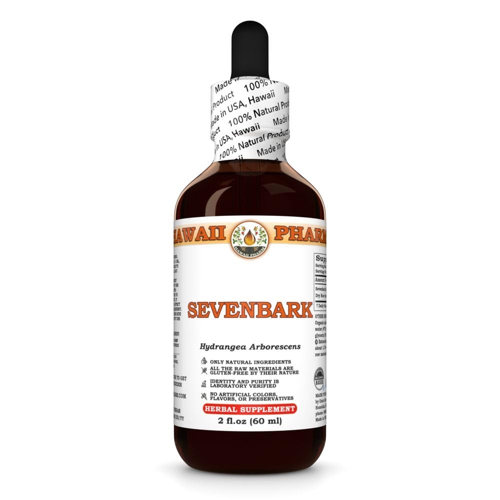 Hawaii Pharm Sevenbark (Hydrangea arborescens) Root Liquid Extract