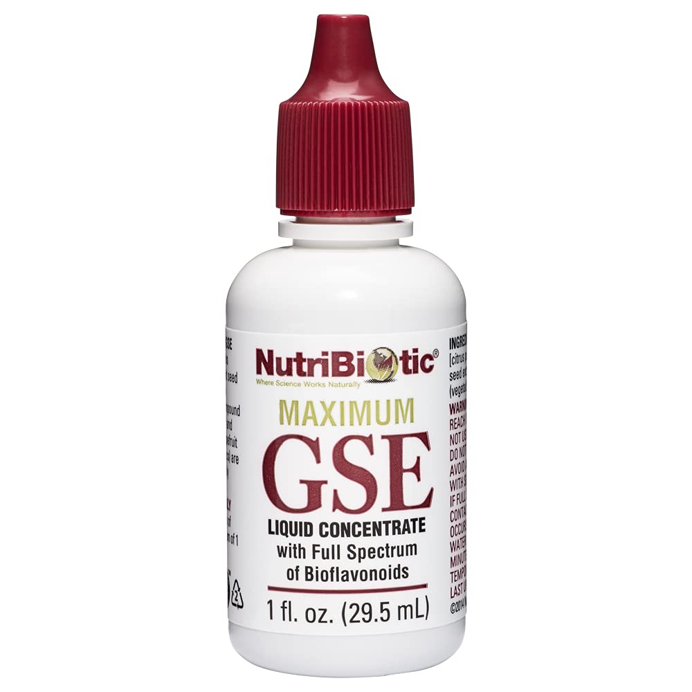 NutriBiotic Maximum GSE Grapefruit Seed Extract - 1 Fl Oz