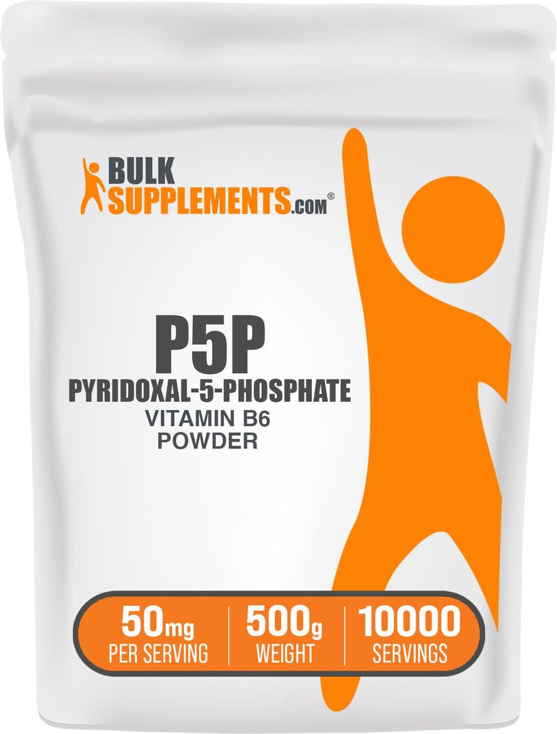 BulkSupplements.com Pyridoxal 5 Phosphate Powder (P-5-P)