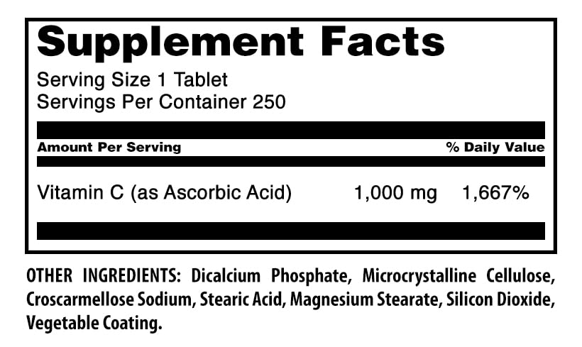 Amazing Formulas Vitamin C Supplement