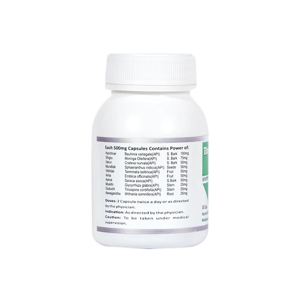 SN Herbals Thyrowin Herbal Capsules Ayurvedic Formula - 30 Capsules - image 2