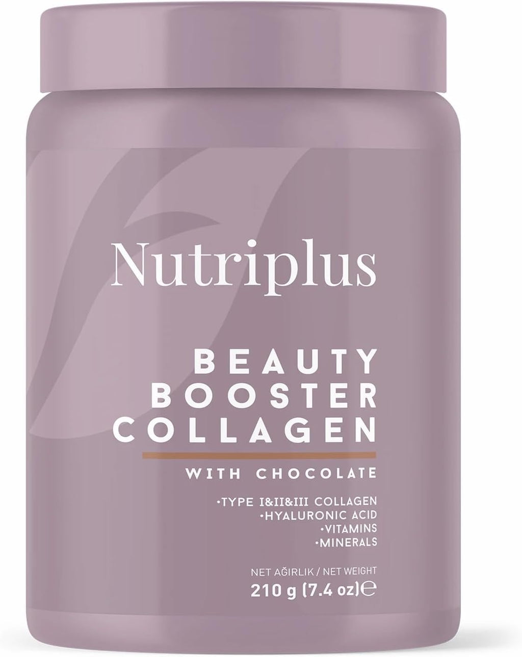 FARMASi Nutriplus Beauty Booster Collagen Powder Chocolate - 7.4 oz