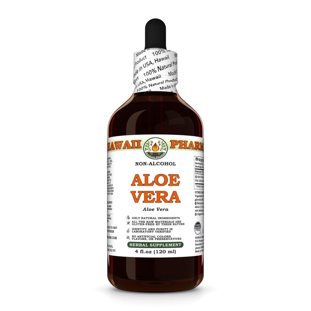 Hawaii Pharm Aloe Vera Leaf Alcohol-Free Extract