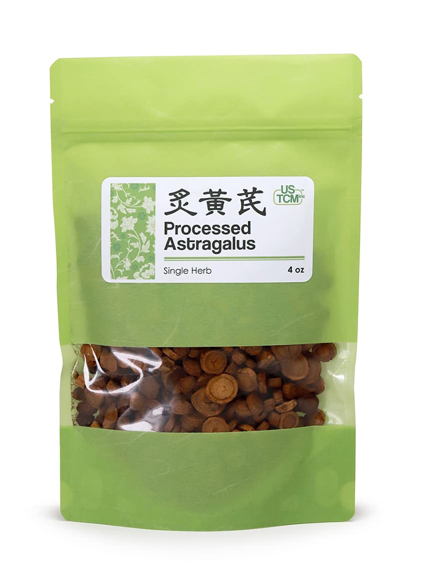 USTCM Processed Astragalus Zhi Huang Qi Herbal Supplement - 4 oz