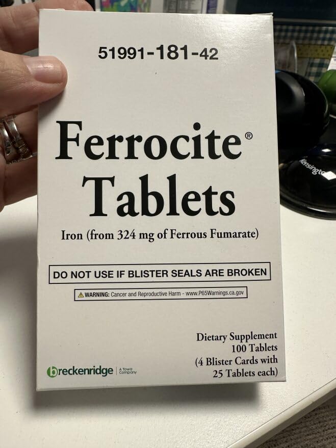 Big Man Ferrocite Iron Tablets - 300 Tablets
