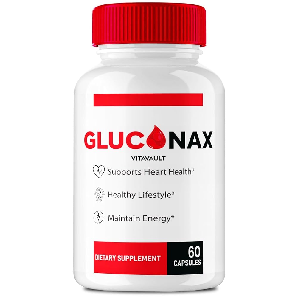 Vitavault Gluconax Maximum Strength - 60 Capsules