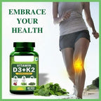 Naturals Vitamin D3 + K2 Plant Based Supplement - 60 Vegetarian Tablets - image 3