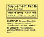Spring Valley Vitamin B12 Extended Release 1000 mcg - 300 Tablets - image 3