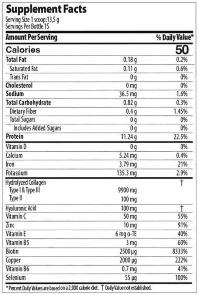 FARMASi Nutriplus Beauty Booster Collagen Powder Chocolate - 7.4 oz - image 3