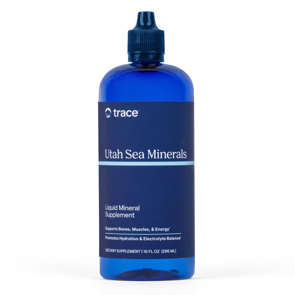 Trace Minerals Utah Sea Mineral Drops Liquid Ionic - 10 fl oz