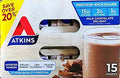 Atkins Milk Chocolate Ready to Drink Shake - 15 Count
