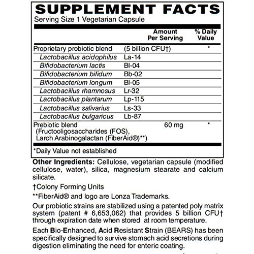 BariatricPal Suprema Dophilus Probiotic Capsules - 60 Count - image 2