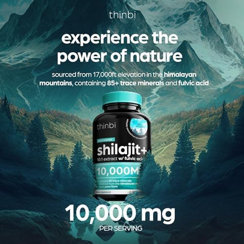 THINBI Himalayan Shilajit Capsules - 90 Capsules - image 3
