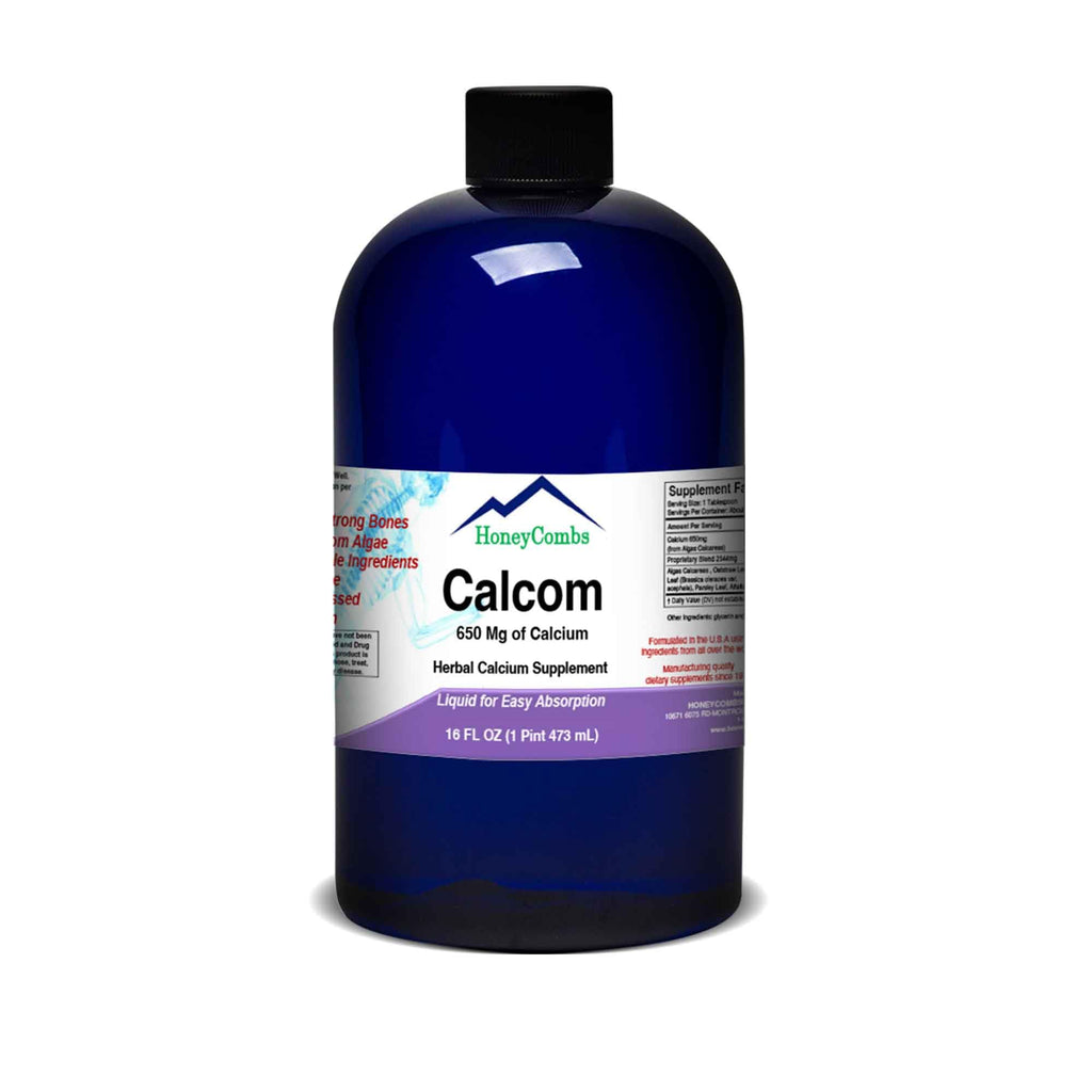 HoneyCombs Calcium Complex Liquid Drops - 16 Fl Oz