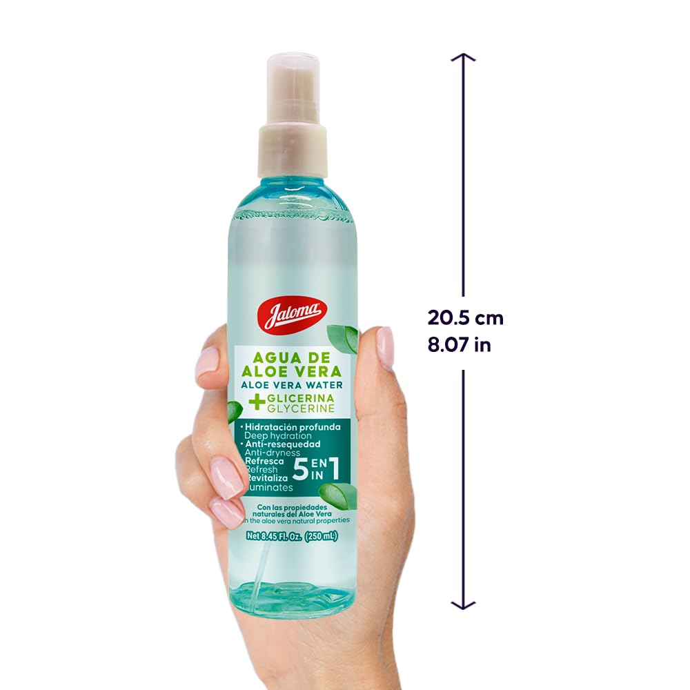 Jaloma Agua De Aloe Vera Liquid - 250 mL - image 5