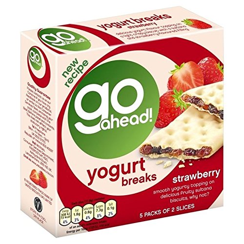 Go Ahead Yoghurt Breaks Strawberry Food Bar - 5 Pack