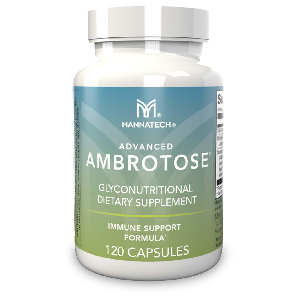 Mannatech Advanced Ambrotose Immune Support - 120 Capsules