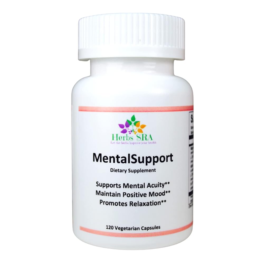 Herbs SRA Mental Support Supplement - 120 Vegetarian Capsules
