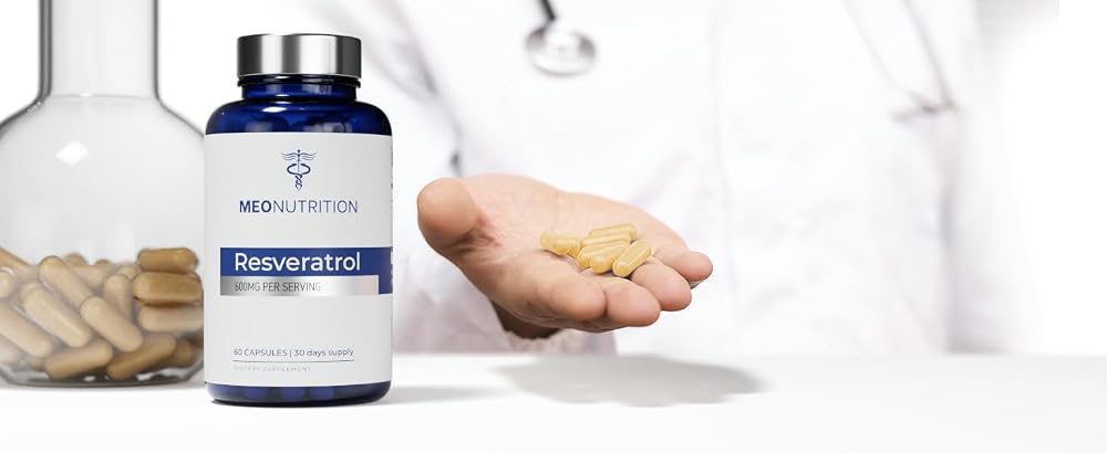Meo Nutrition Resveratrol 600mg - 60 Capsules - image 5