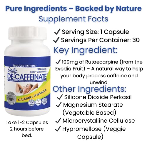 RUTA Daily De-Caffeinate Caffeine Eliminator - 30 Capsules - image 6