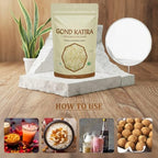 Generic Organics Gond Katira Pure Organic Tragacanth - 200 gm - image 2