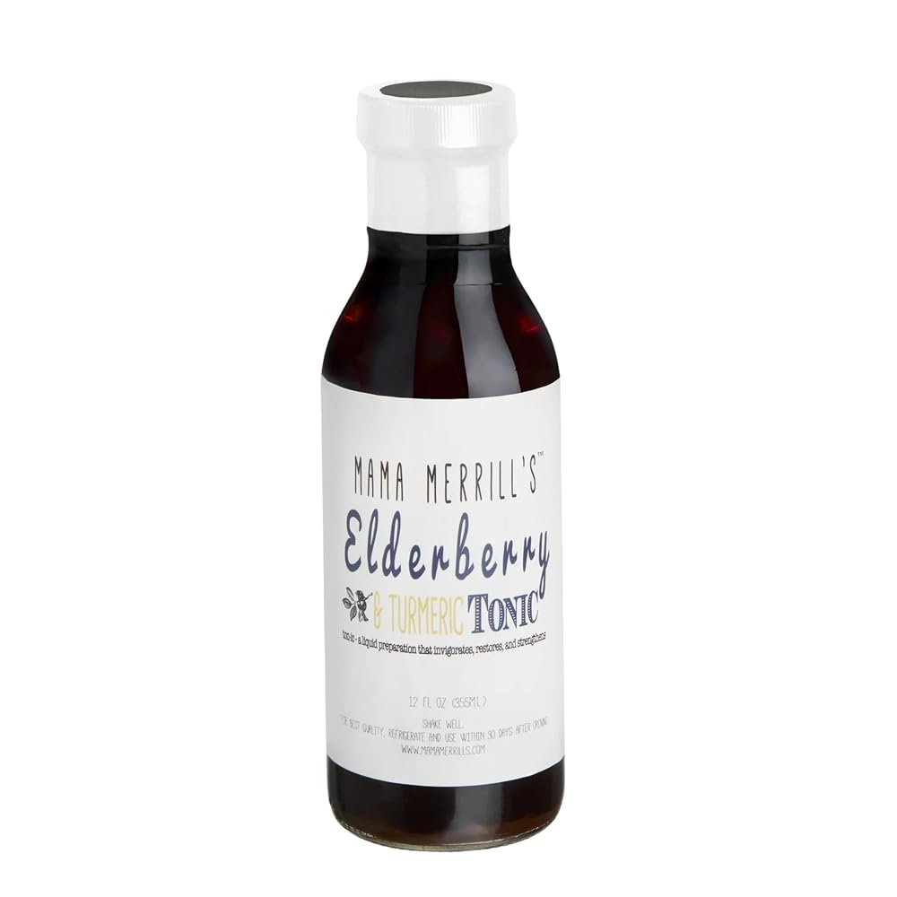 Mama Merrill's Elderberry and Turmeric Tonic - 12 Fl Oz
