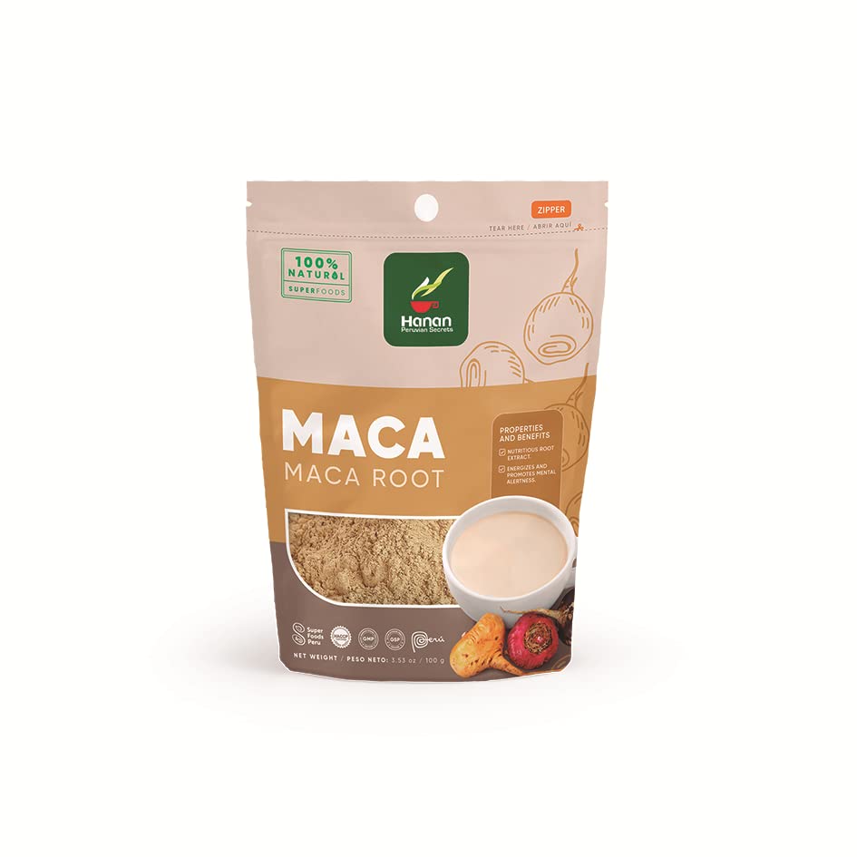 HANAN PERUVIAN SECRETS Maca Peru FitLight Super food Root Powder