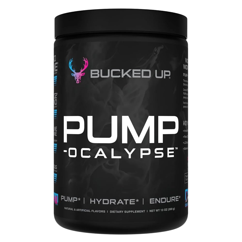 Bucked Up Pump-ocalypse Miami Nitric Oxide Booster Powder - 13 oz