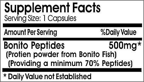 ATROFY Bonito Peptides 500mg - 200 Capsules - image 2