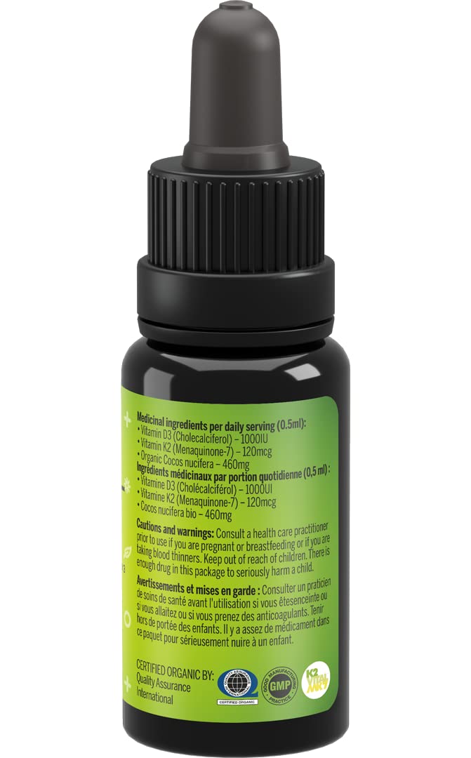 ACTIVATION Perfect K2D3 Vitamin D3 with K2 Liquid - 15 ml - image 8