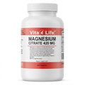 Vita4Life Magnesium Citrate 420mg High Absorption - 240 Capsules