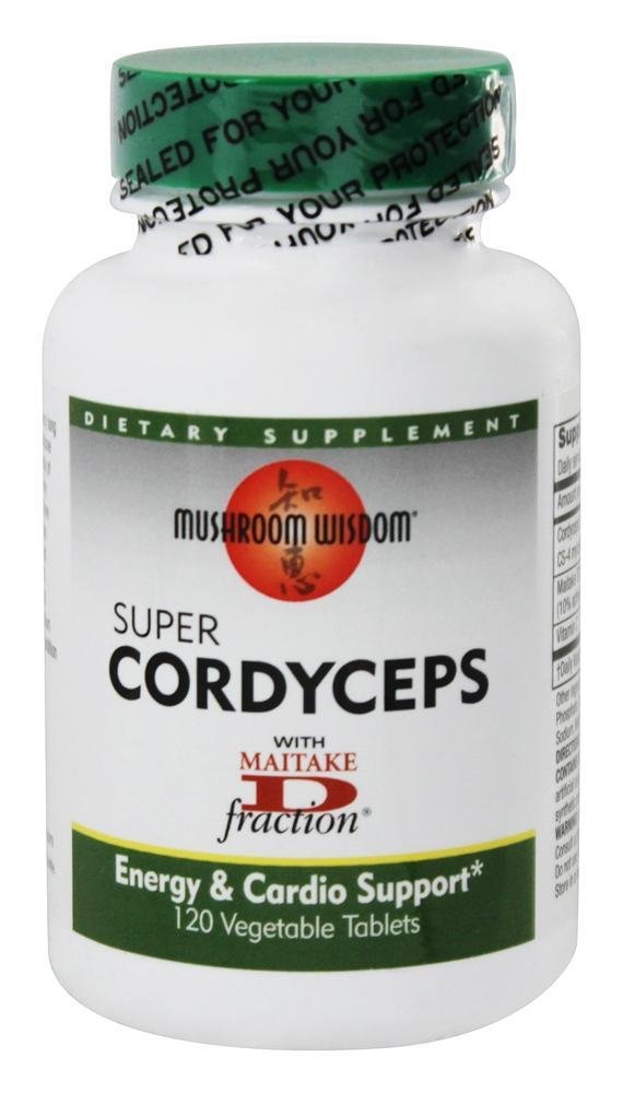 Mushroom Wisdom Super Cordyceps - 120 Tablets