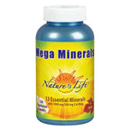 Nature's Life Mega Minerals Complex Multi Mineral - 250 Vegetarian Capsules