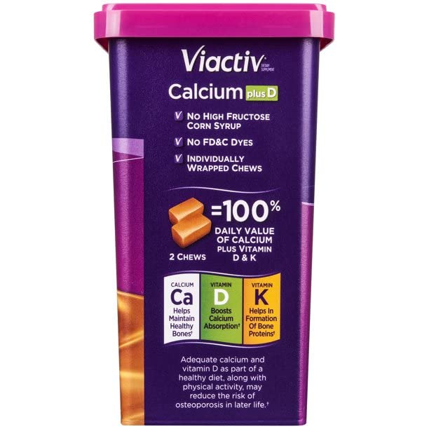 Viactiv Max Formula Calcium + Vitamin D3 Soft Chews for Bone Health - 500 Count - image 4