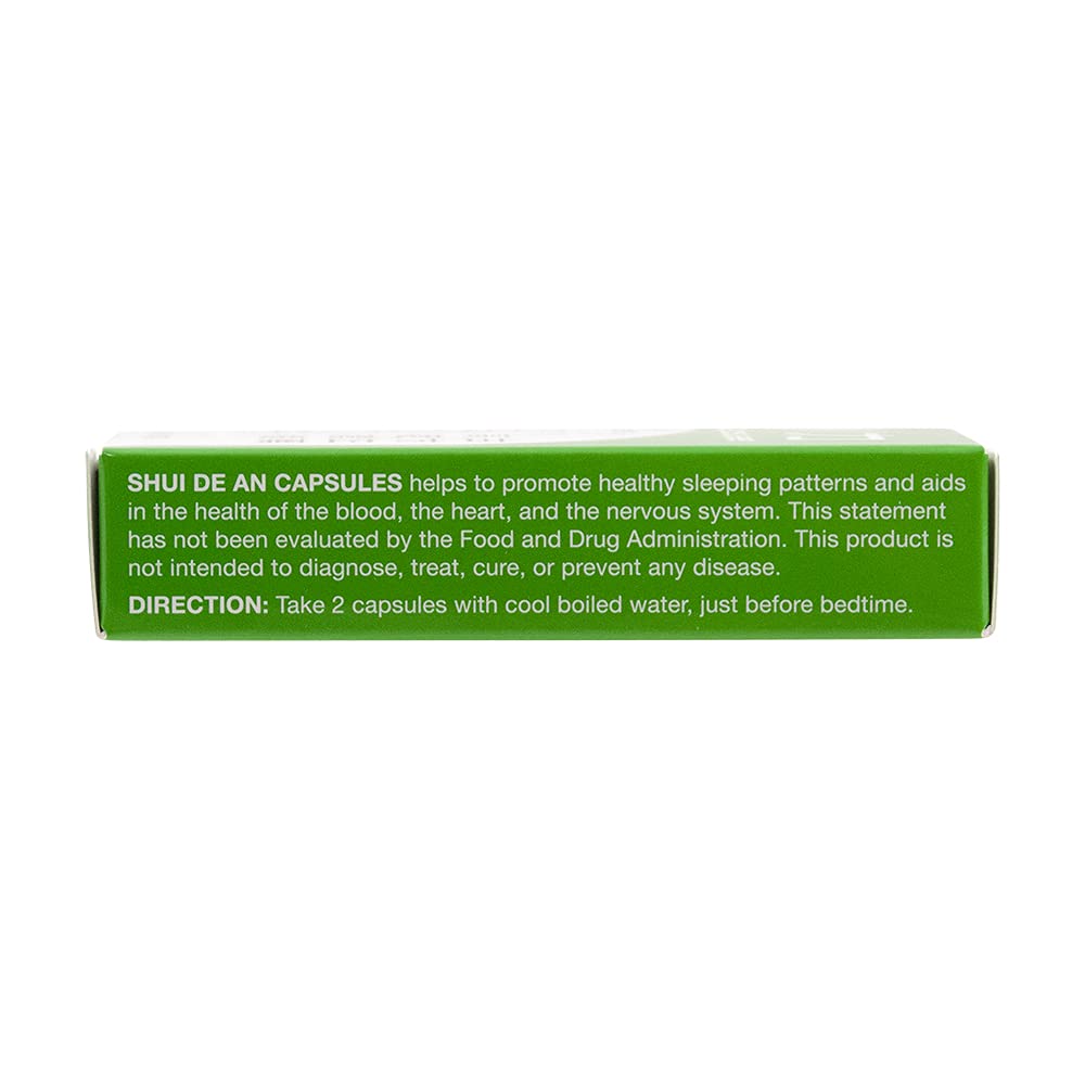 Solstice Medicine Company Shui De An Herbal Sleep Support - 12 Capsules - image 3