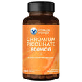 Vitamin World Chromium Picolinate 800 mcg - 180 Tablets