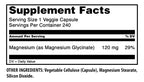 Amazing Formulas Magnesium Glycinate Dietary Supplement