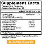 TerraForm Nutrition Prevail Probiotics 40 Billion CFU - 60 Capsules - image 7