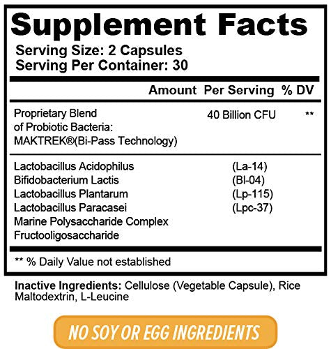 TerraForm Nutrition Prevail Probiotics 40 Billion CFU - 60 Capsules - image 7