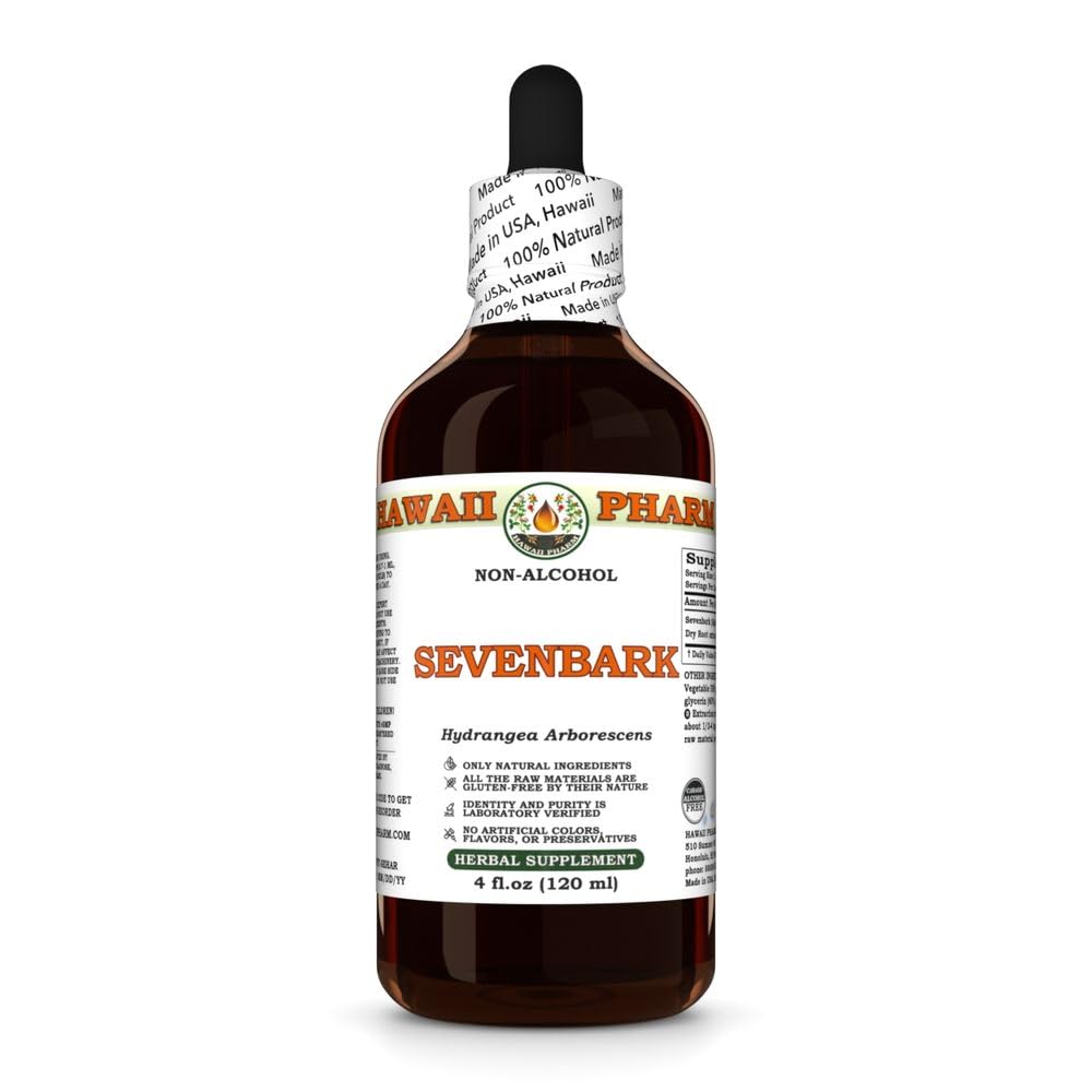 Hawaii Pharm Sevenbark Root Alcohol-Free Extract - 4 fl oz, 4-Pack - image 2