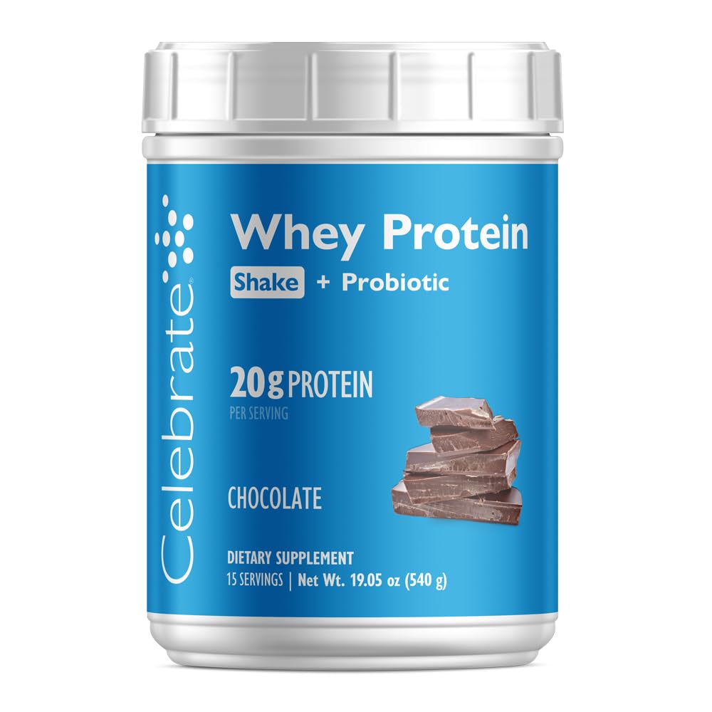 Celebrate Vitamins Rebuild Protein Powder with Probiotics