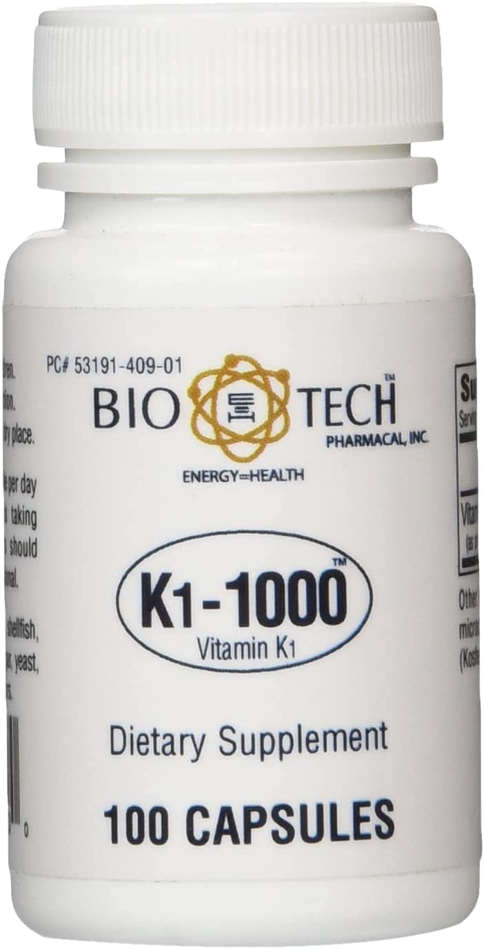 BioTechUSA K1-1000 Vitamin K1 - 100 Capsules