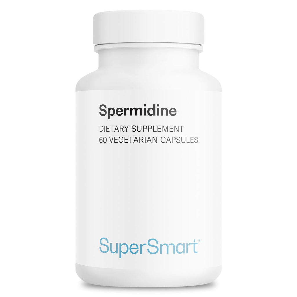 Supersmart Spermidine 3mg Rice Starch Extract - 60 Vegetarian Capsules
