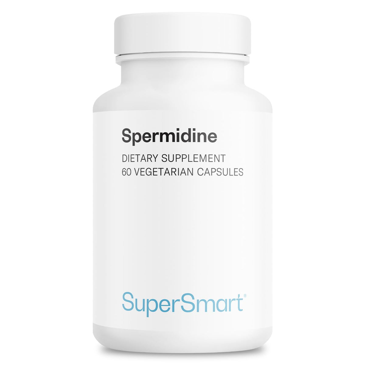 Supersmart Spermidine 3mg Rice Starch Extract - 60 Vegetarian Capsules