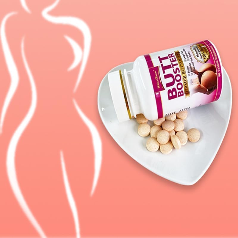HUIMAMDO Butt Enhancement Herbal Tablets with Maca Root - 60 Tablets - image 4
