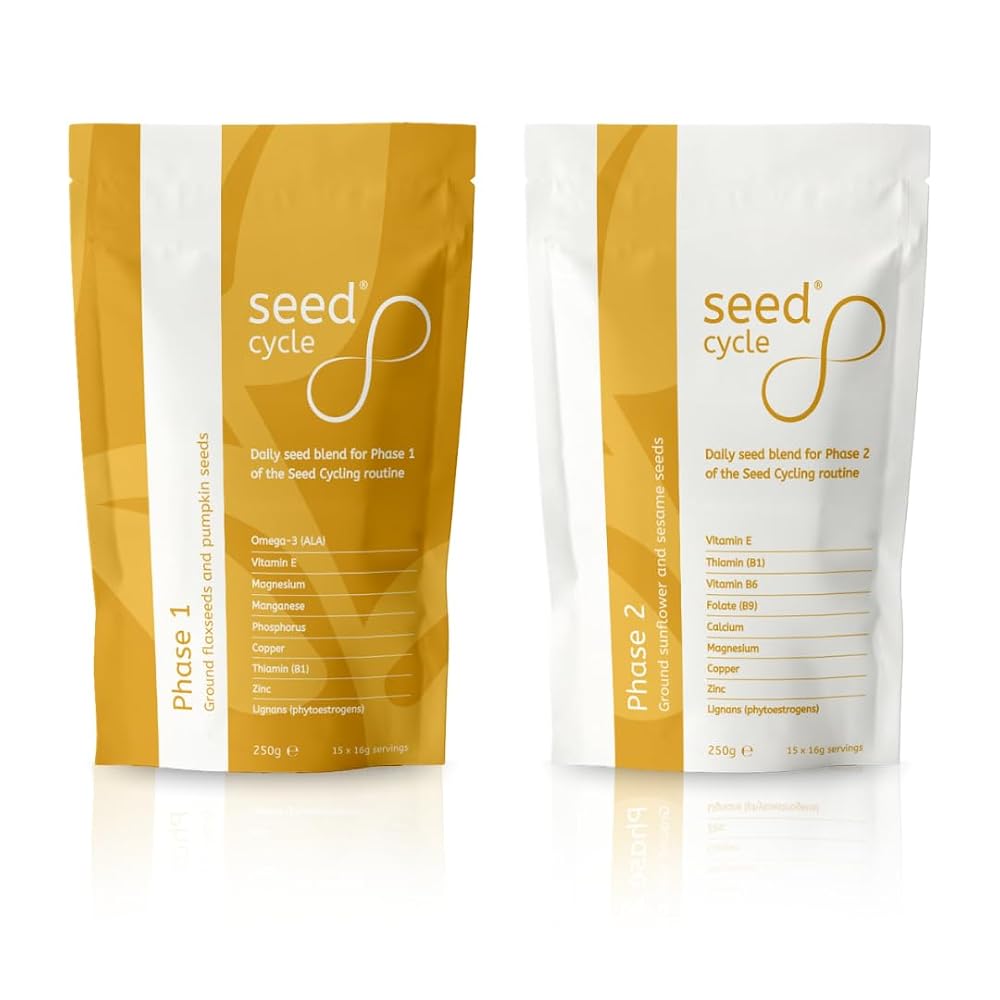 Seed Cycle Seed Cycling Kit Menstrual Nutrition - One-Month Supply
