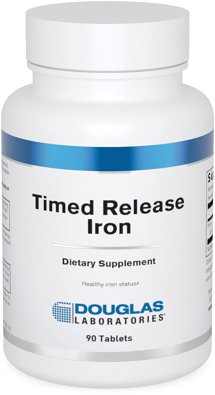 Douglas Laboratories Timed Released Iron - 90 Tablets